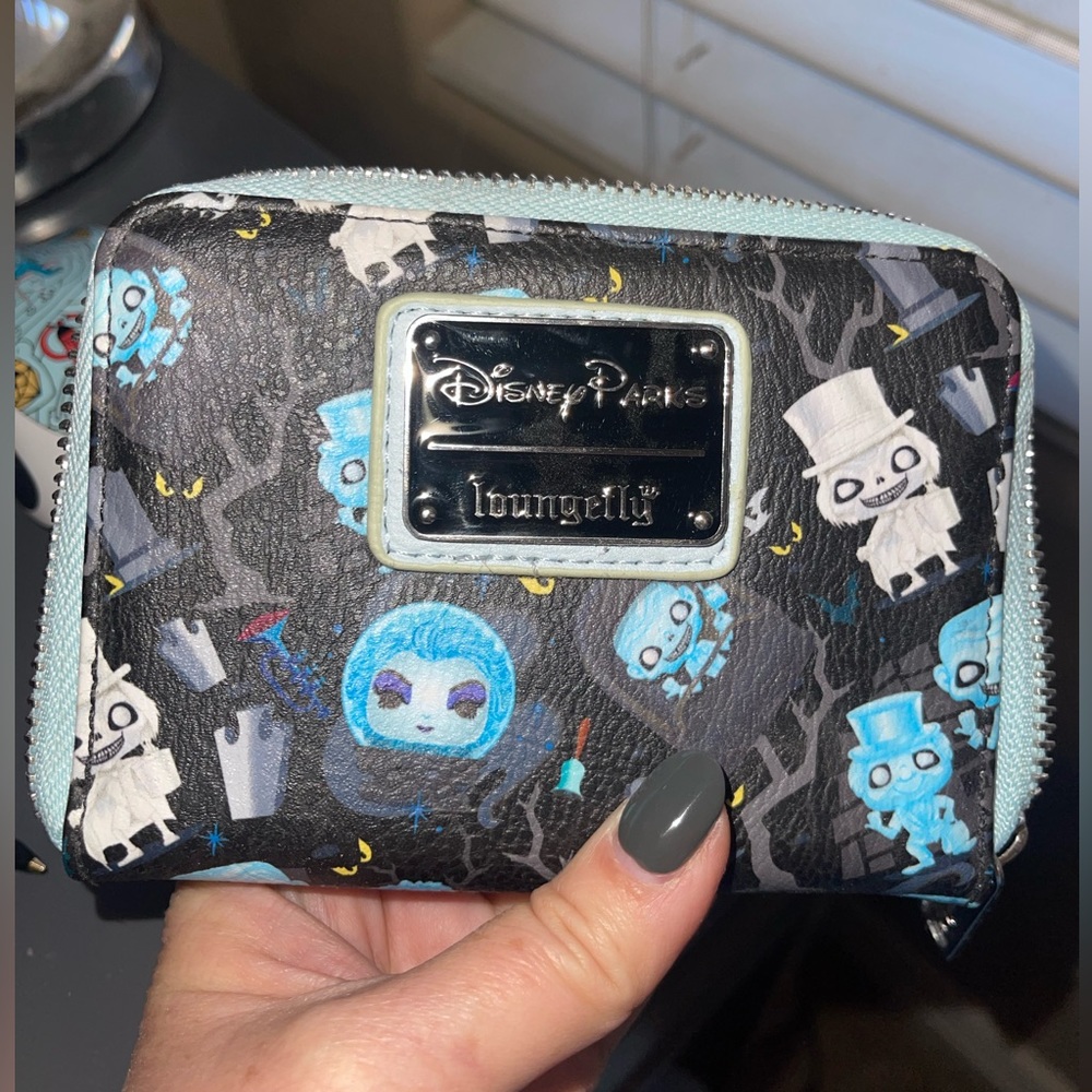 Disney parks Loungefly POP! haunted mansion wallet